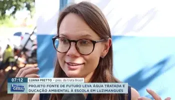 TV Jovem Palmas | Balanço Geral Manhã: Projeto Fonte de Futuro leva água tratada e educação ambiental à escola em Luzimangues